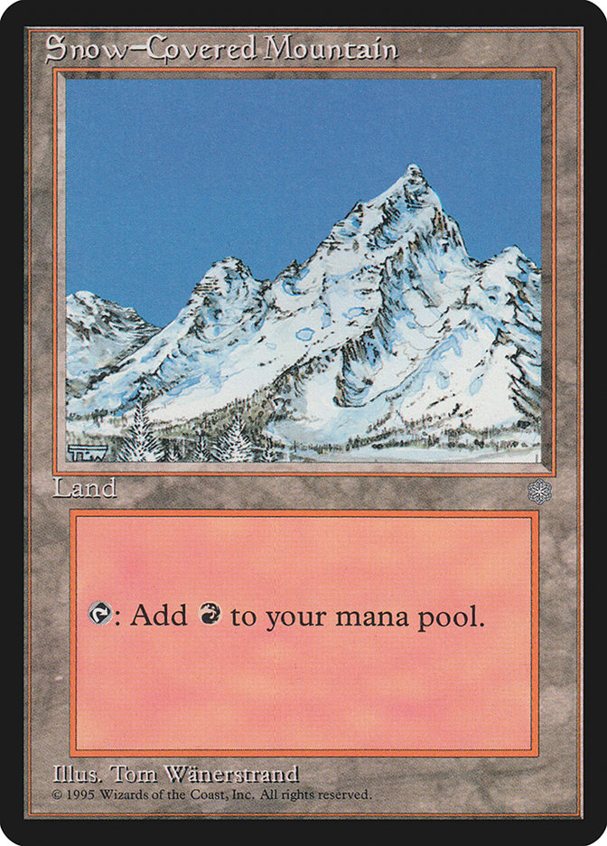 Snow-Covered Mountain [Ice Age] | L.A. Mood Comics and Games