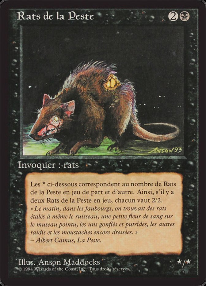Plague Rats [Foreign Black Border] | L.A. Mood Comics and Games