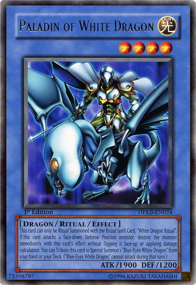 Paladin of White Dragon [DPKB-EN024] Rare | L.A. Mood Comics and Games