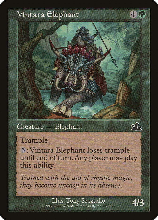 Vintara Elephant [Prophecy] | L.A. Mood Comics and Games