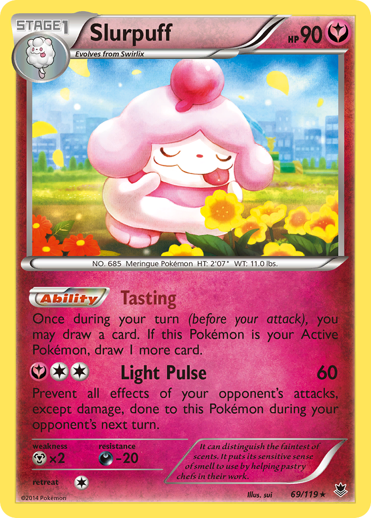 Slurpuff (69/119) [XY: Phantom Forces] | L.A. Mood Comics and Games