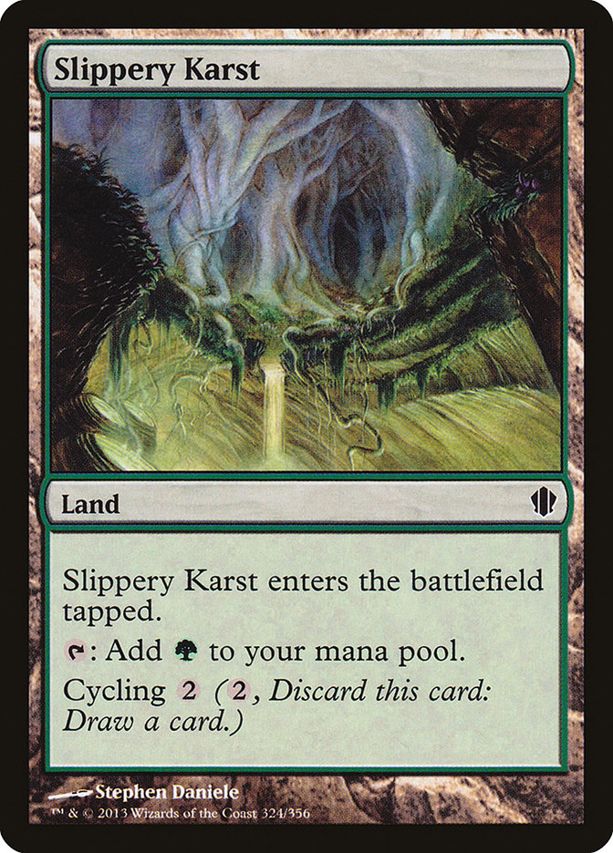 Slippery Karst [Commander 2013] | L.A. Mood Comics and Games