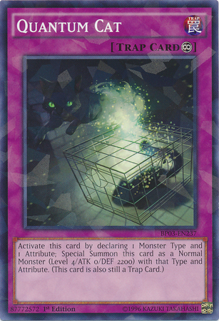 Quantum Cat [BP03-EN237] Shatterfoil Rare | L.A. Mood Comics and Games