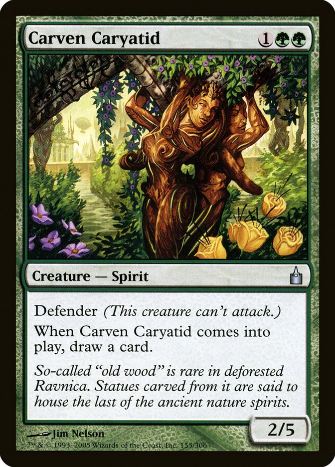 Carven Caryatid [Ravnica: City of Guilds] | L.A. Mood Comics and Games