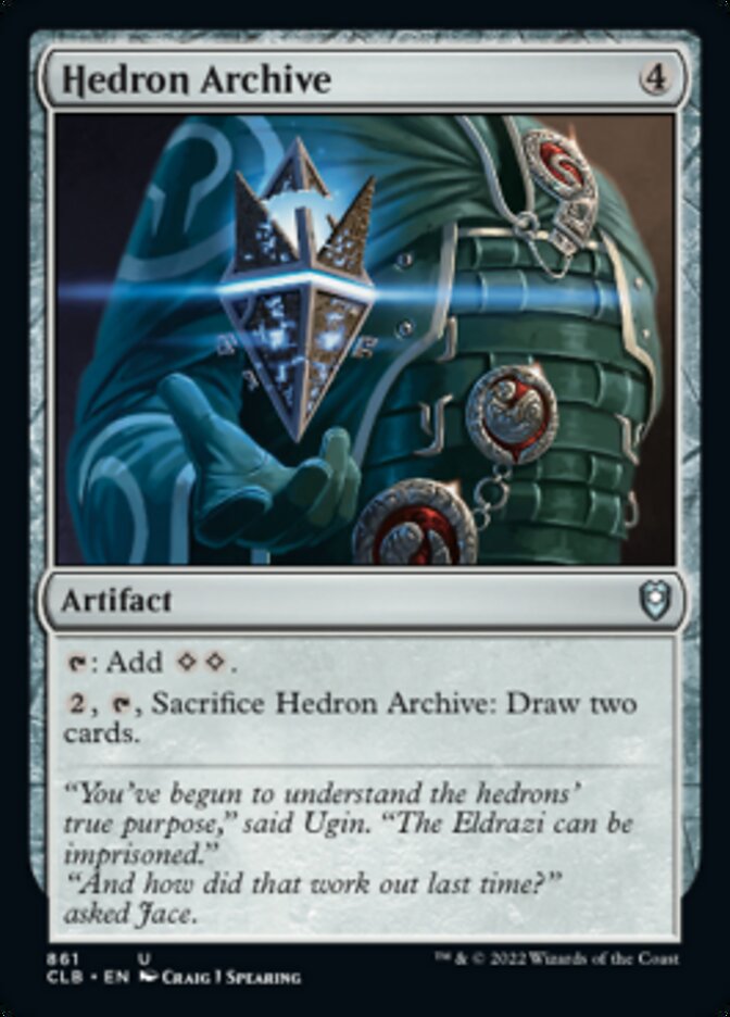 Hedron Archive [Commander Legends: Battle for Baldur's Gate] | L.A. Mood Comics and Games
