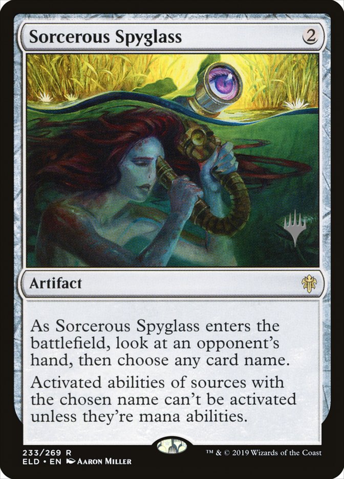 Sorcerous Spyglass (Promo Pack) [Throne of Eldraine Promos] | L.A. Mood Comics and Games