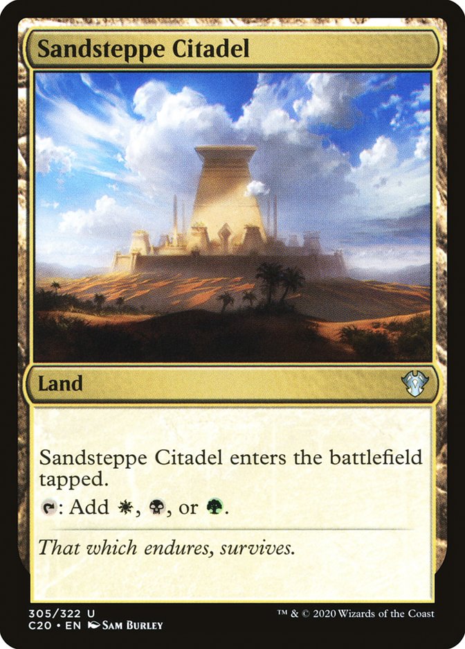 Sandsteppe Citadel [Commander 2020] | L.A. Mood Comics and Games