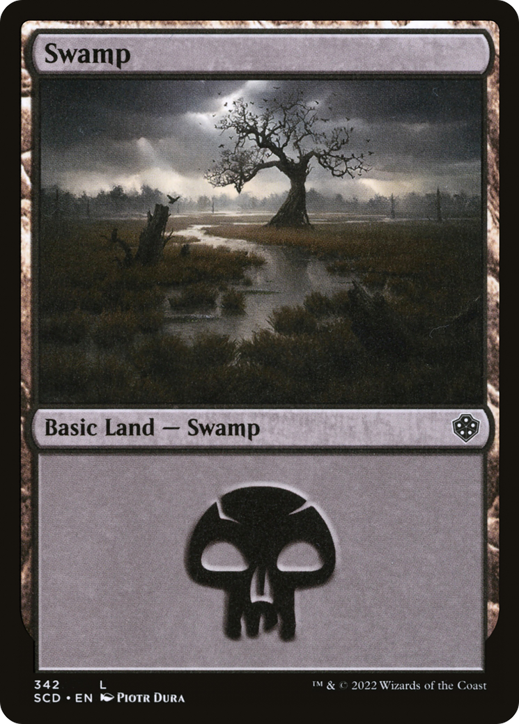 Swamp (342) [Starter Commander Decks] | L.A. Mood Comics and Games