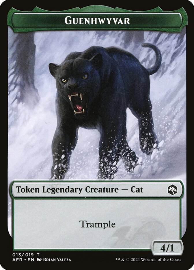 Guenhwyvar Token [Dungeons & Dragons: Adventures in the Forgotten Realms Tokens] | L.A. Mood Comics and Games