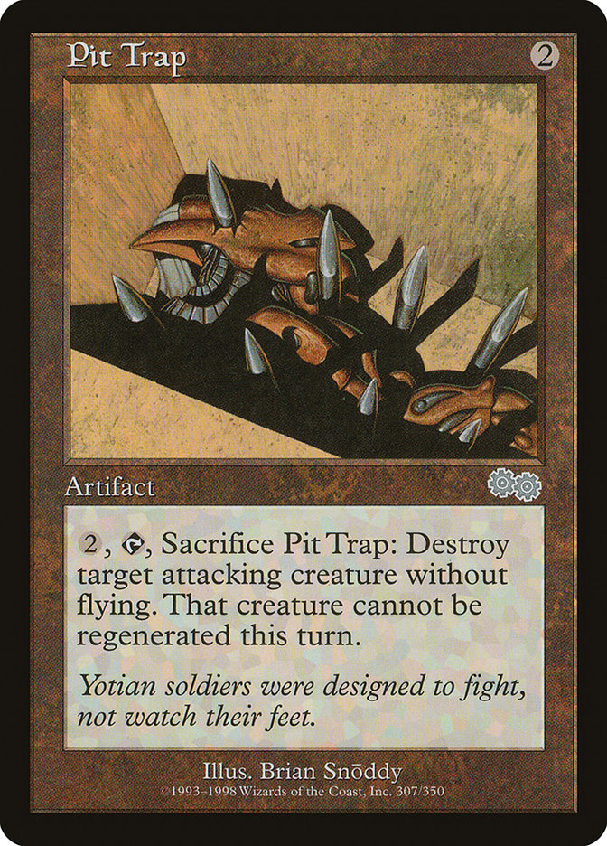 Pit Trap [Urza's Saga] | L.A. Mood Comics and Games