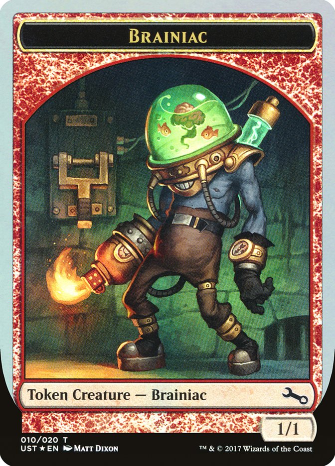 Brainiac Token [Unstable Tokens] | L.A. Mood Comics and Games