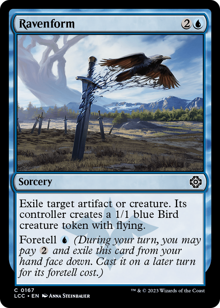 Ravenform [The Lost Caverns of Ixalan Commander] | L.A. Mood Comics and Games