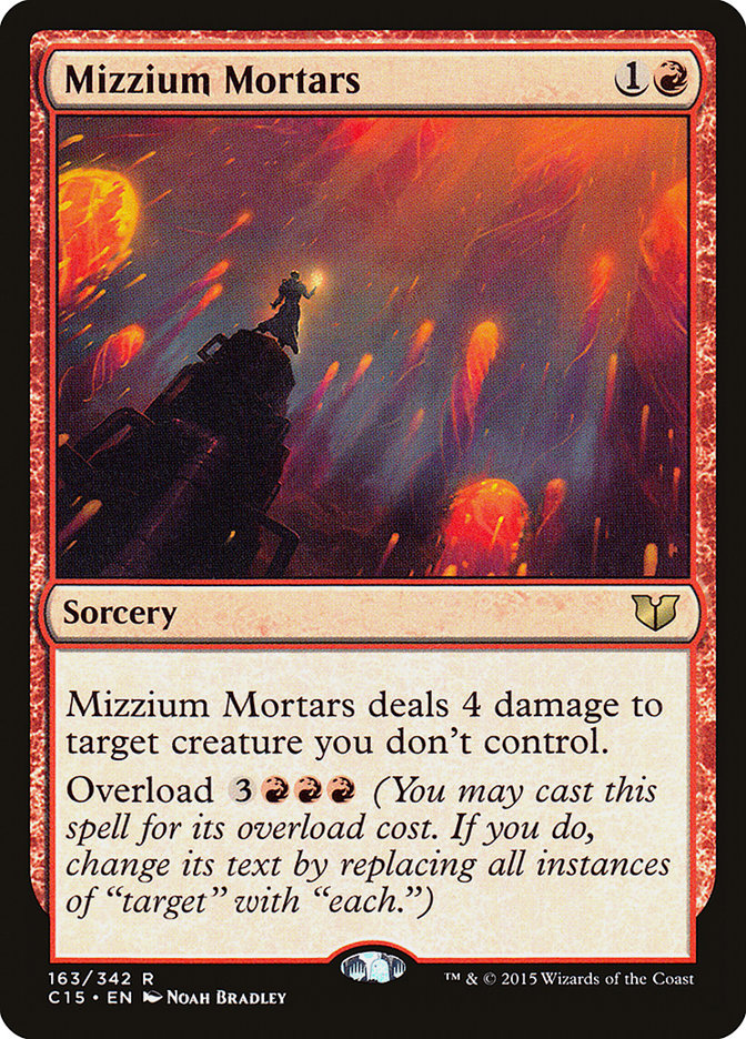 Mizzium Mortars [Commander 2015] | L.A. Mood Comics and Games