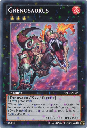 Grenosaurus [SP13-EN022] Starfoil Rare | L.A. Mood Comics and Games