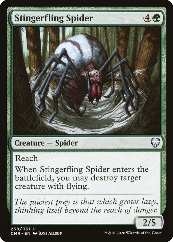 Stingerfling Spider [Commander Legends] | L.A. Mood Comics and Games