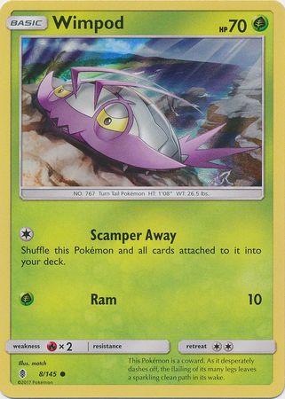 Wimpod (8/145) (Collection Promo) [Sun & Moon: Guardians Rising] | L.A. Mood Comics and Games