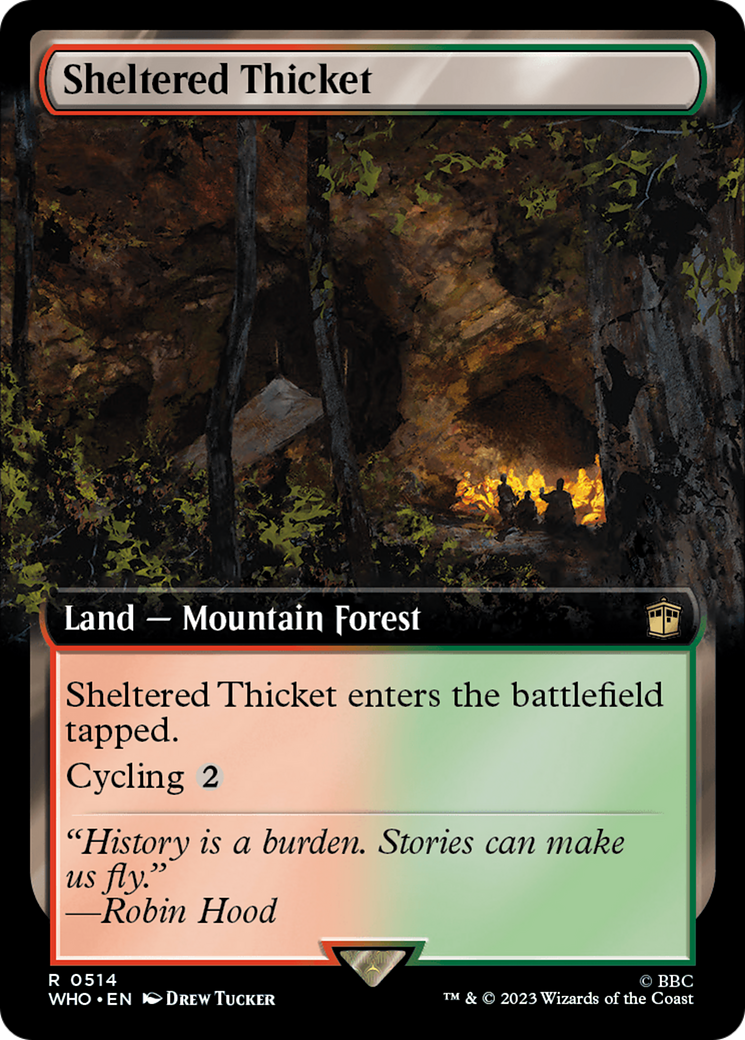 Sheltered Thicket (Extended Art) [Doctor Who] | L.A. Mood Comics and Games