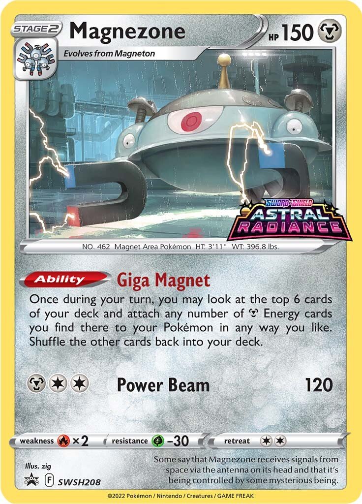 Magnezone (SWSH208) [Sword & Shield: Black Star Promos] | L.A. Mood Comics and Games