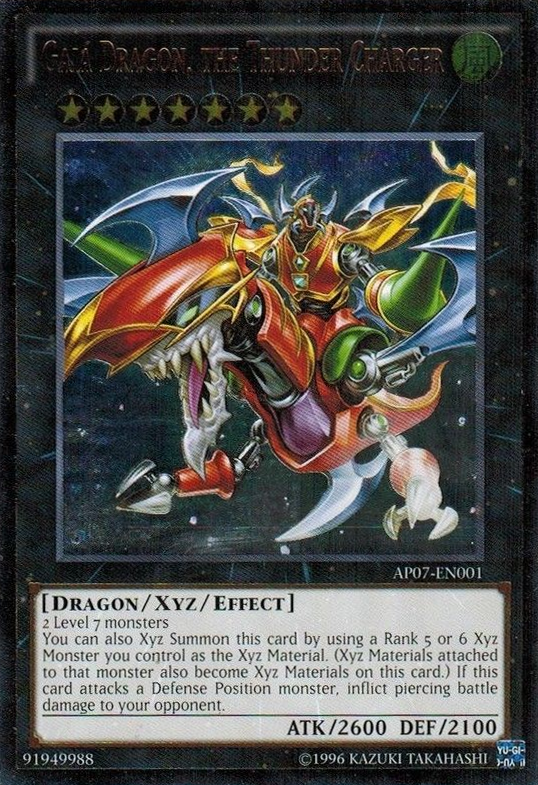 Gaia Dragon, the Thunder Charger [AP07-EN001] Ultimate Rare | L.A. Mood Comics and Games