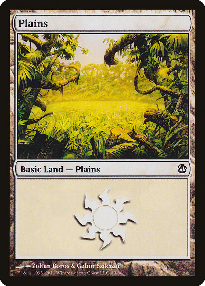 Plains (40) [Duel Decks: Ajani vs. Nicol Bolas] | L.A. Mood Comics and Games