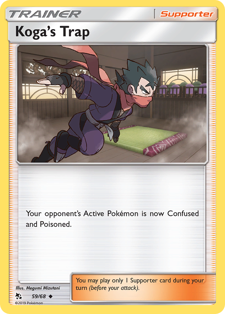 Koga's Trap (59/68) [Sun & Moon: Hidden Fates] | L.A. Mood Comics and Games