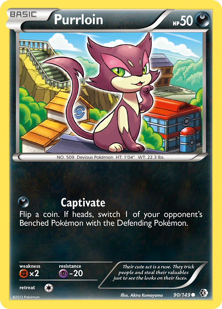 Purrloin (90/149) [Black & White: Boundaries Crossed] | L.A. Mood Comics and Games