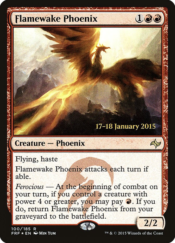 Flamewake Phoenix [Fate Reforged Prerelease Promos] | L.A. Mood Comics and Games