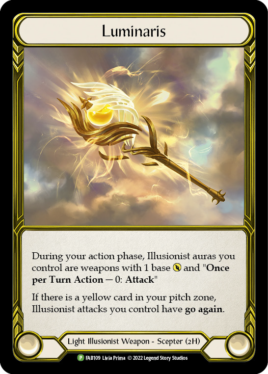 Luminaris (Golden) [FAB109] (Promo)  Cold Foil | L.A. Mood Comics and Games