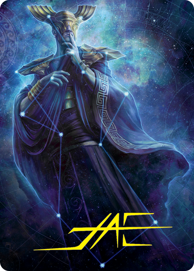 Atris, Oracle of Half-Truths Art Card (Gold-Stamped Signature) [March of the Machine Art Series] | L.A. Mood Comics and Games