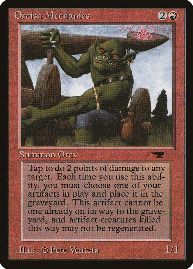 Orcish Mechanics [Antiquities] | L.A. Mood Comics and Games