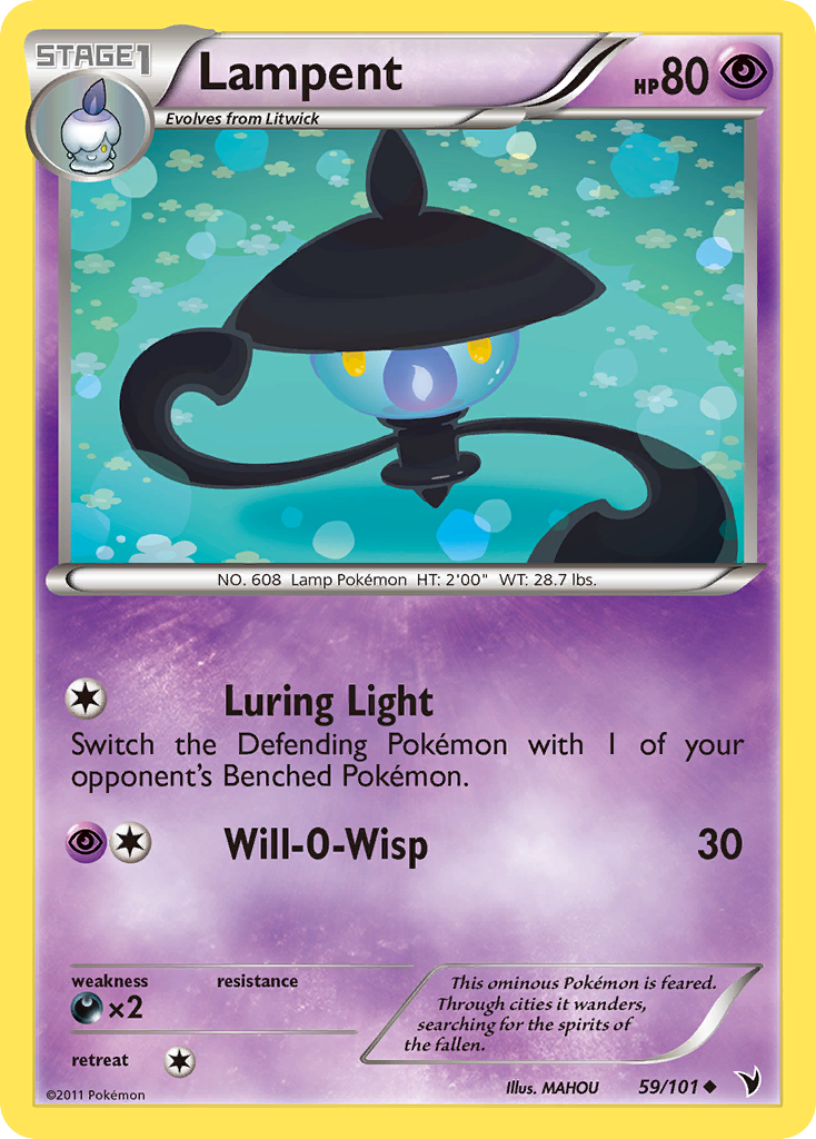 Lampent (59/101) [Black & White: Noble Victories] | L.A. Mood Comics and Games