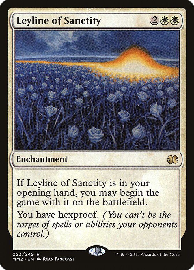 Leyline of Sanctity [Modern Masters 2015] | L.A. Mood Comics and Games