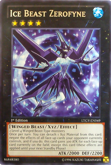 Ice Beast Zerofyne [LTGY-EN049] Rare | L.A. Mood Comics and Games