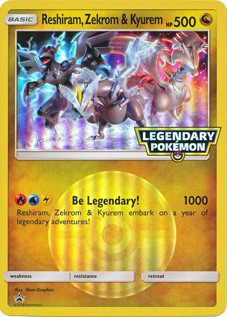 Reshiram, Zekrom & Kyurem (Jumbo Card) [Miscellaneous Cards] | L.A. Mood Comics and Games