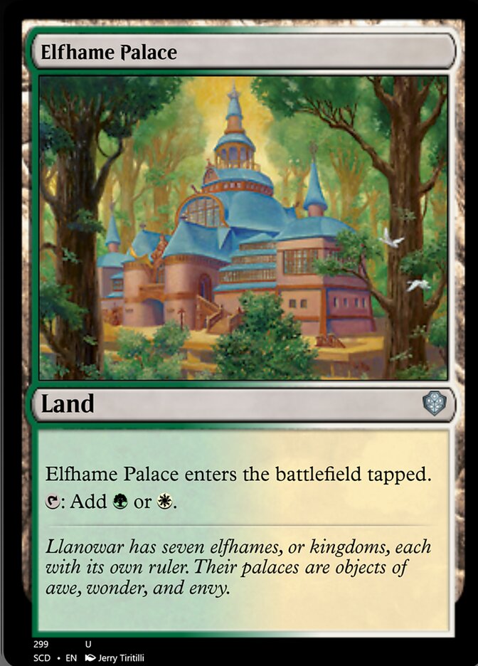 Elfhame Palace [Starter Commander Decks] | L.A. Mood Comics and Games
