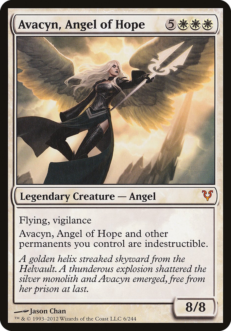 Avacyn, Angel of Hope (Oversized) [Open the Helvault] | L.A. Mood Comics and Games