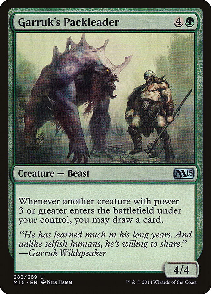 Garruk's Packleader [Magic 2015] | L.A. Mood Comics and Games