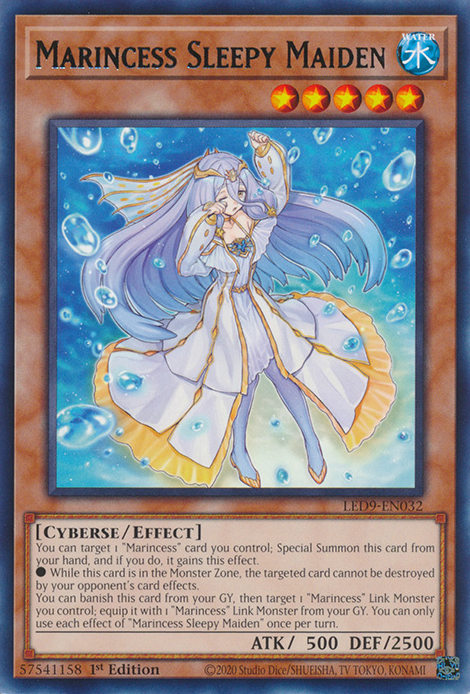 Marincess Sleepy Maiden [LED9-EN032] Rare | L.A. Mood Comics and Games