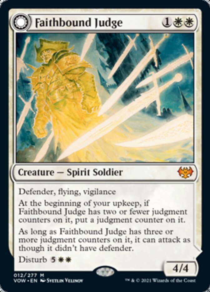 Faithbound Judge // Sinner's Judgment [Innistrad: Crimson Vow] | L.A. Mood Comics and Games