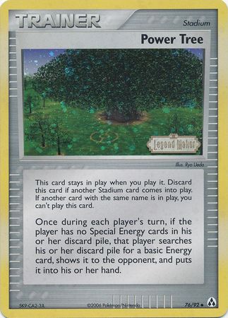 Power Tree (76/92) (Stamped) [EX: Legend Maker] | L.A. Mood Comics and Games