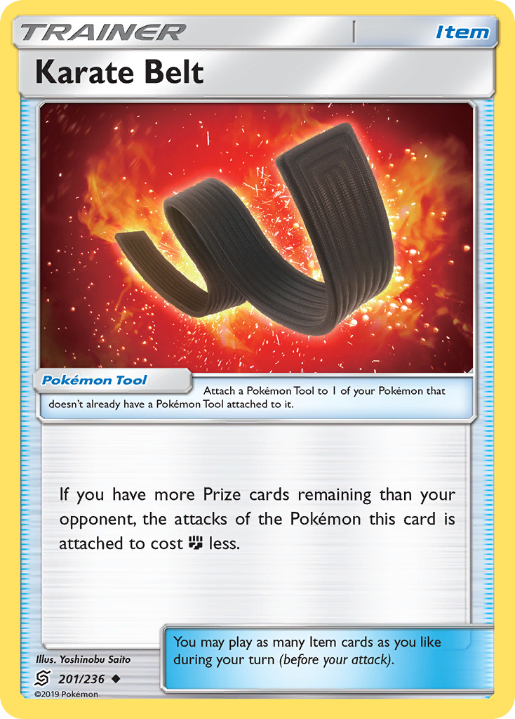 Karate Belt (201/236) [Sun & Moon: Unified Minds] | L.A. Mood Comics and Games