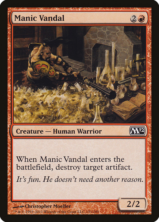 Manic Vandal [Magic 2012] | L.A. Mood Comics and Games