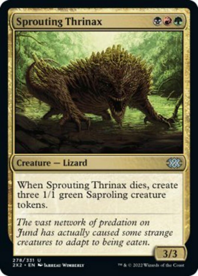 Sprouting Thrinax [Double Masters 2022] | L.A. Mood Comics and Games
