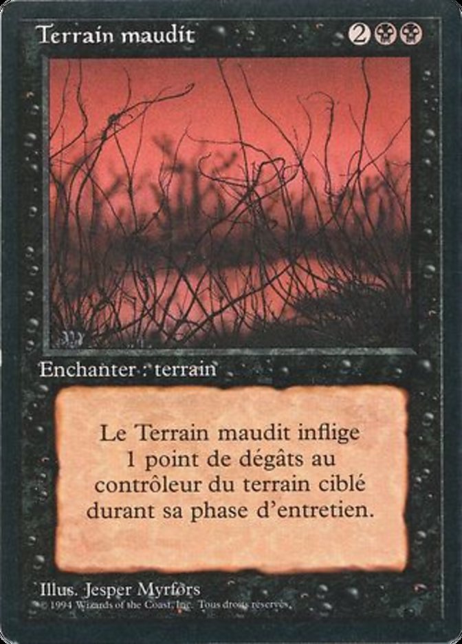 Cursed Land [Foreign Black Border] | L.A. Mood Comics and Games
