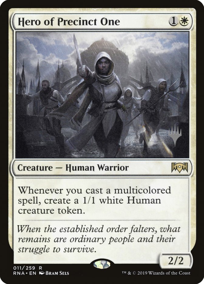 Hero of Precinct One (Promo Pack) [Ravnica Allegiance Promos] | L.A. Mood Comics and Games