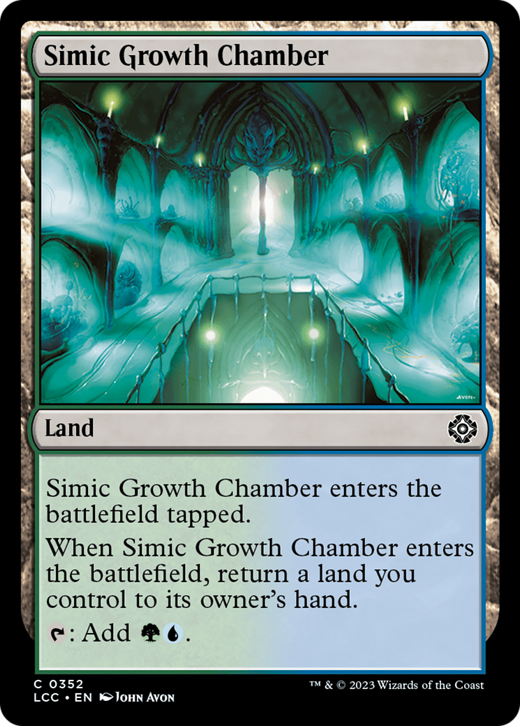 Simic Growth Chamber [The Lost Caverns of Ixalan Commander] | L.A. Mood Comics and Games