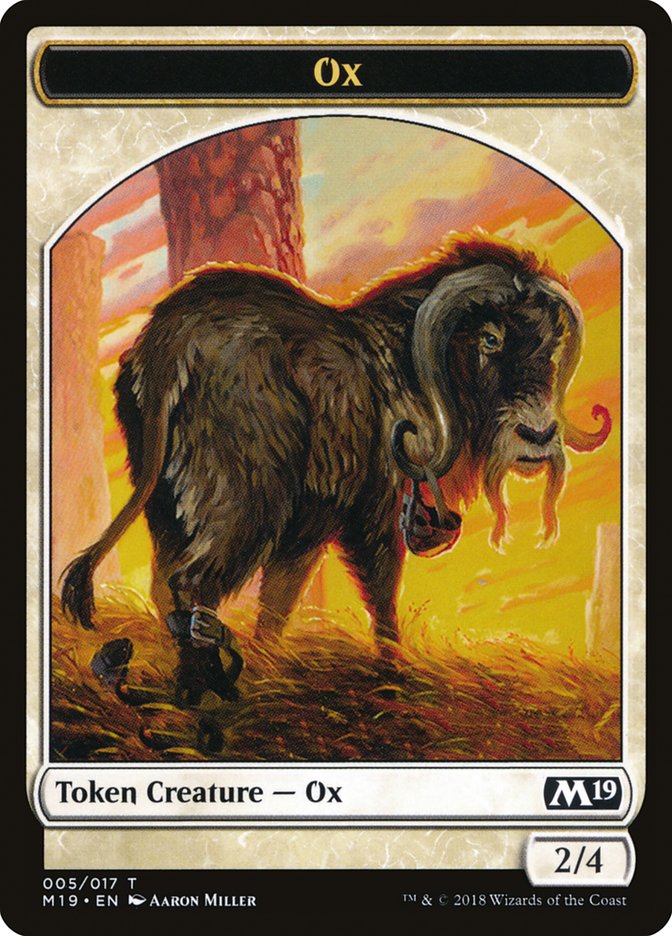 Ox Token [Core Set 2019 Tokens] | L.A. Mood Comics and Games