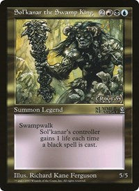 Sol'kanar the Swamp King (Oversized) [Oversize Cards] | L.A. Mood Comics and Games