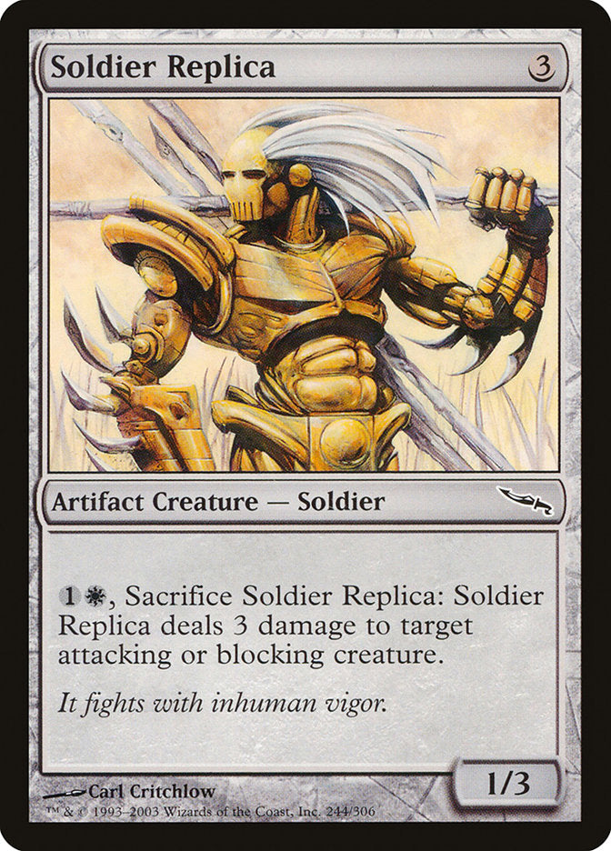 Soldier Replica [Mirrodin] | L.A. Mood Comics and Games