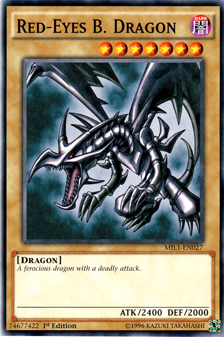 Red-Eyes B. Dragon [MIL1-EN027] Common | L.A. Mood Comics and Games